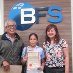 BFS helps couple secure homes